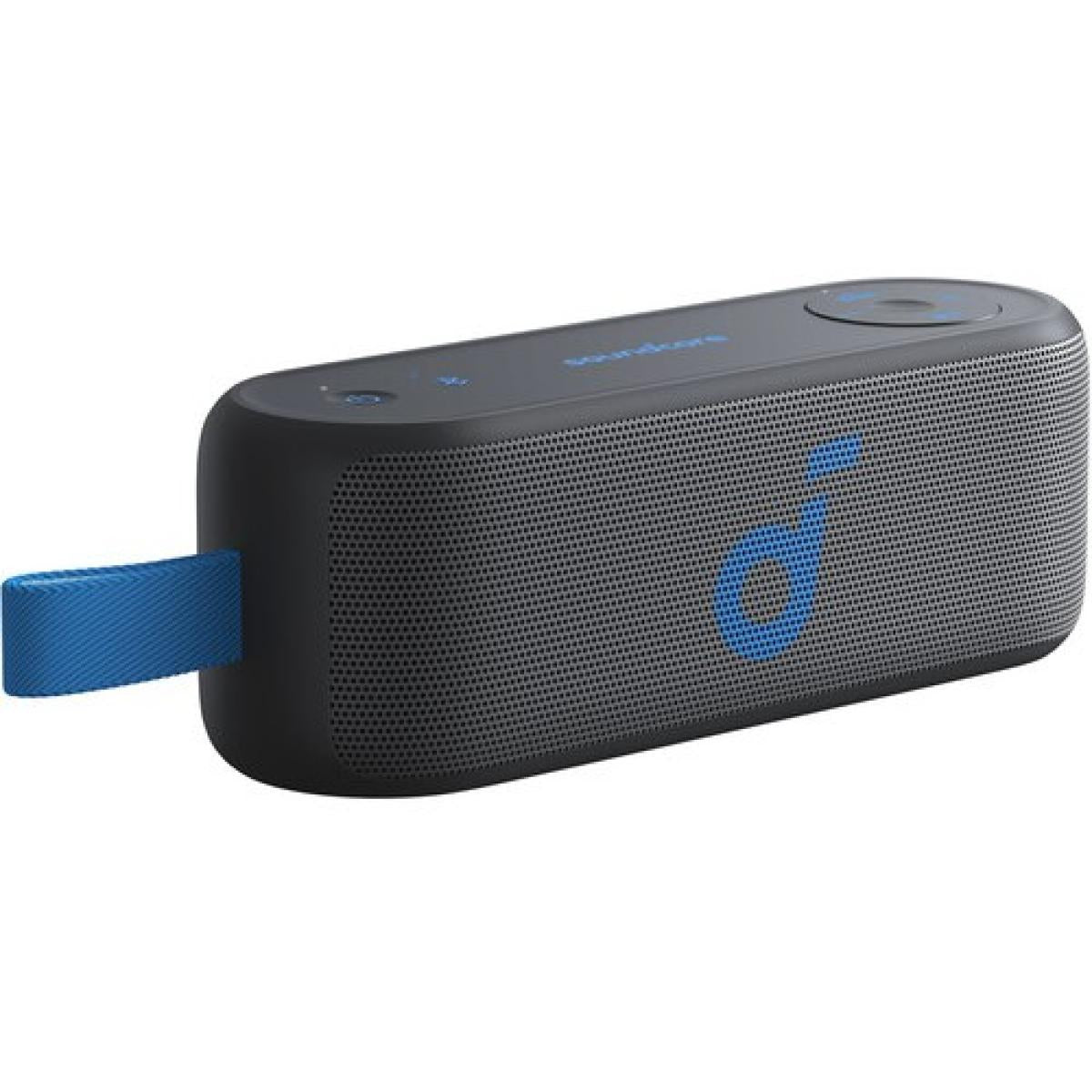 Anker A3172 Soundcore Sele 3 Portable Waterproof Bluetooth Speaker With Loud And Strong Bass, Up To20 Hrs Playtime, 16w Of Audio Power, With Its Ipx7 Rated Waterproof Design Black Anker A3172 Soundcore Sele 3 Portable Waterproof Bluetooth Speaker With Loud And Strong Bass, Up To20 Hrs Playtime, 16w Of Audio Power, With Its Ipx7 Rated Waterproof Design Black