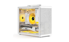 Huntkey A320g Pc Gaming Case Without Fans White