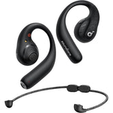 Anker Soundcore Aerofit Pro Open Ear Headphones, Ultra Comfort, Secure Fit, Ergonomic Design, Rich Sound With Ldac, Bluetooth 5.3, Ipx5 Water Resistant, 46h Playtime Black