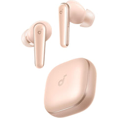 Anker Soundcore Liberty 5, Noise Cancelling Wireless Earbuds, 2x Stronger Voice Reduion, Real Time Adaptive Noise Cancellation, Fast Charging, Dolby Audio, 6 Mic Ai Clear Calls, Long Battery Life Pink