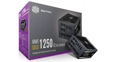 Cooler Master MWE Gold 1250 V2 ,1250W Fully Modular 80+ Gold Certified,RTX Ready,140mm Silent Fan Power Supply