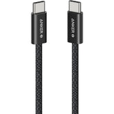 Anker Zolo USB C to USB C Cable, Full-Speed 240W Charging Cable, Dirt-Resistant Unibody, 5.8mm Thickness, 480 Mbps Data Transfer, Durable Braided Exterior, 1M Cable Length, Black
