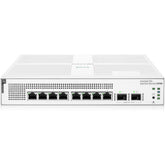 HPE Aruba Networking Instant On Switch Series 1930 8-Port Gb Smart-Managed Layer 2+ Ethernet Switch with PoE | 8X 1G | 2X SFP | 8X CL4 PoE 124W- White