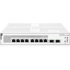 Hpe Networking Instant On Switch Series 1930 8 Port Gb Smart Managed Layer 2+ Ethernet Switch With Poe | 8x 1g | 2x Sfp | 8x Cl4 Poe 124w White - CompuMe