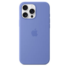 Apple iPhone 16 Pro Max Silicone Case with MagSafe, Periwinkle - MDH04ZM