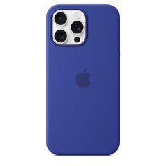 Apple iPhone 16 Pro Max Silicone Case with MagSafe, Ultramarine - MYYY3ZM