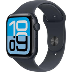 Apple Watch SE 3 GPS 44Mm, Midnight Aluminium Case, Midnight Sport Band, M/L - MEHQ4AF