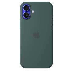 iPhone 16 Plus Silicone Case with Mag Safe, Lake Green - MYYH3ZM