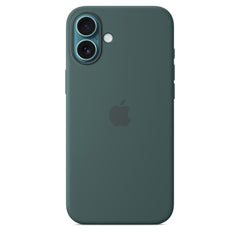 iPhone 16 Plus Silicone Case with Mag Safe, Lake Green - MYYH3ZM