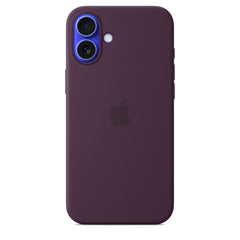 iPhone 16 Plus Silicone Case with Mag Safe, Plum - MYYD3ZM