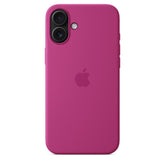 Apple iPhone 16 Plus Silicone Case with Mag Safe, Fuchsia - MYYE3ZM