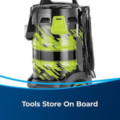 Bissell Drum Vacuum Cleaner Premium, 21Lit, 1500Watts, Green - 2026-E