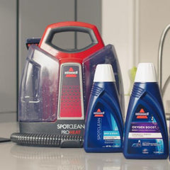 Bissell Canister Vacuum Spot Clean Pro Heatwave, 1600Watts, Black & Red - 3386E