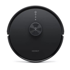 Ecovacs Robot Vacuum, 6000PA, Black - DLX32