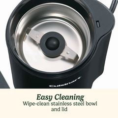 Cuisinart Coffee Grinder, 135Watts, Black - DCG20BKNE