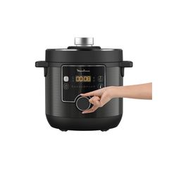 Moulinex Pressure Cooker, 7.6Lit, 1200Watts, Black - CE777810