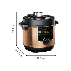 Molineux Pressure Cooker, 7.6Lit, 1200Watts, Gold - CE777G27