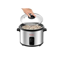 Moulinex Rice Cooker, 1.8Lit, 700Watts, Silver - MK123D27