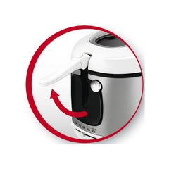 Moulinex Deep Fryer, 3.3Lit, 2100Watts, White - AM480027