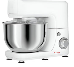 Moulinex MasterChef Essential Kitchen Machine, 4.8Lit, 800Watts, White - QA150127