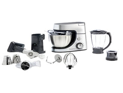 Moulinex Master Chef Gourmet Kitchen Machine, 1100Watts, 4.6Lit, Stainless Steel - QA513D27