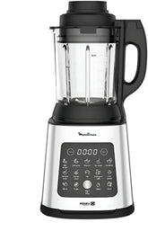 Moulinex Blender 10 Automatic Programmes, 2Lit, 1400Watts, Stainless Steel - LM835D27
