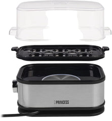 Princess Eggs Boiler 6 Eggs, 350Watts, Grey - 01.262046.01.001