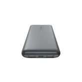 Belkin Boost Charge 3Port & 10000Mah Power Bank with USB-C 15Watts, Dual USB-A, Grey - BPB011btGY