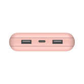 Belkin Boost Charge 3-Port & 20000Mah Power Bank with USB-C 15Watts, Dual USB-A, Pink - BPB012btRG