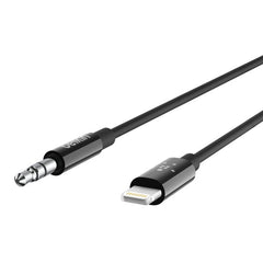 Belkin Audio Cable with Lightning Connector 3.5Mm, 90Cm, Black - AV10172bt03-BLK