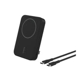 Belkin Boost Charge Qi2 Magnetic Wireless, Power Bank 8000Mah & Stand, 15Watts, Black - BPD007btBK