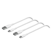 Belkin Boost Charge USB-C to USB-A, 1Mm, 2Pack, White - CAB001bt1MWH2PK