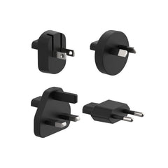 Belkin Wall Charger Hybrid AC & Power Bank, 5000Mah, 45Watts, Black - BPZ003bt1MBK-B6