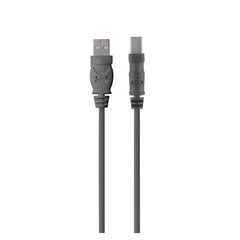 Belkin USB 2.0 Premium Printer Cable, 1.8Mm, Black - F3U154BT1.8M