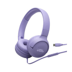 JBL Tune 520C Hi-Res, Wired USB-C, Purple - JBLT520CPUR