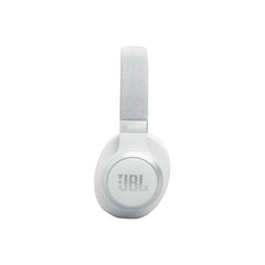 JBL Over-Ear Headphones, Noise Cancelling, White - JBLLIVE770NCSAT