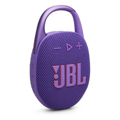 JBL Clip 5 Portable Speaker, 10Watts, Purple - JBLCLIP5PUR