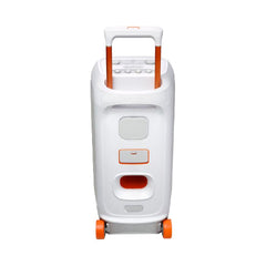 JBL Party box Stage 320 Portable Party Speaker, 240Watts, Wheels, White - JBLPBSTAGE320SWUK