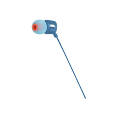 JBL Tune 110 Wired in Ear Headphones, Blue - JBLT110BLU