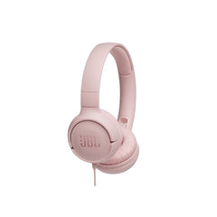 JBL Tune 500 Wired On-Ear Headphones, Pink - JBLT500PIK