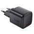 ACEFAST A119 USB-C Mini GaN Wall Charger 45W PD Fast Charging Travel Adapter - EU Plug - Black