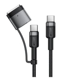 ACEFAST C22-05 USB-C to USB-C Magnetic Aluminum Alloy Charging Data Cable 1.2m Black