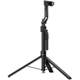 ACEFAST E41 Telescopic Selfie Stick with Automatic Tripod Face Tracking Remote Control 1.76M - Black