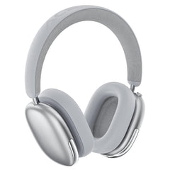 Acefast H9 Anc 30db Hybrid Noise Cancelling Wireless Bluetooth 5.4 Headphone 40mm Speaker Music Sports Over The Ear Hifi Headsets Offering 55 Hours Of Music Time Or 40 Hours Of Talk Time Silver