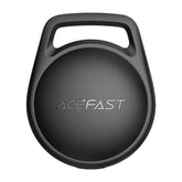 Acefast Smart Tag Work With Find My App For Iphone 13 14 15 16 17 Portable Gps Locator Tracking Device For Pet Key Anti Lost Tag Black
