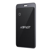 Acefast S3 Metal Card Shaped Tag Smart Finder Ultra Thin Bluetooth Compatible Tracker For Ios Black