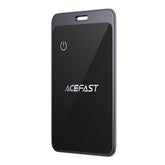 ACEFAST S3 Metal Card Shaped Tag Smart Finder Ultra-Thin Bluetooth-compatible Tracker for iOS - Black