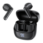 Acefast W2 Tws Bluetooth Compatible Earbuds Aive Noise Cancelling Earphones With Led Display Charging Case Black