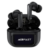 ACEFAST W6 TWS Earbuds ANC + ENC Noise Cancelling Earphones with Smart Screen Display - Black