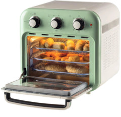 Ariete Vintage Air Fryer Oven, 16Lit, 1400Watts, Green - 4632